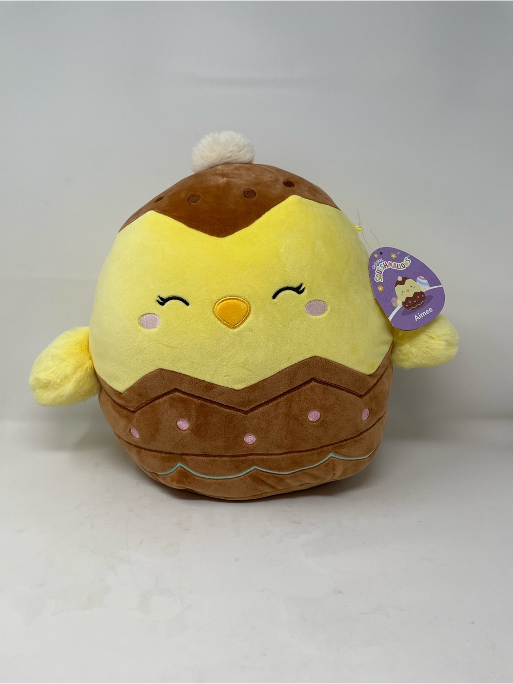 NEW Squishmallow Aimee Chocolate Easter Egg 16 inch Plush 2024